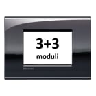 BTICINO - BTILNC4826PT LL - PLACCA 3+3P PELTRO