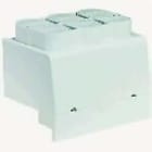 BTICINO - BTIM7160NB MEGA M160/250 - 2 CALOTTE INT 3P SU BASE