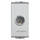 BTICINO - BTINT4022C LIGHT TECH - DEVIAT 1P 16A CHIAVI UGUALI