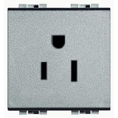 BTICINO - BTINT4128 LIGHT TECH - PRESA 2P+T 15A 125VAC USA