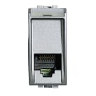 BTICINO - BTINT4258/11N LIGHT TECH - CONNETTORE RJ11 (4/6) TIPO