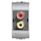 BTICINO - BTINT4269R LIGHT TECH - MODULO DOPPIO RCA
