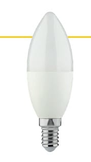 BOT LIGHTING SRL - BTLC37WT40RTW C37 WIFI TUYA 470LM 5,0W E14 RGB+CCT DIM