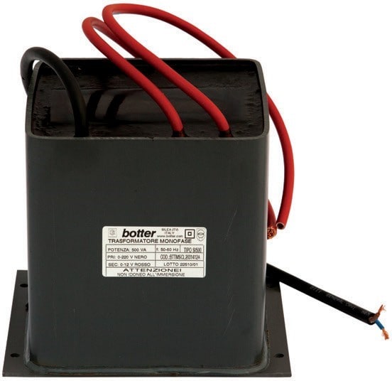 BOTTER ELETTROTECNIC - BOTBTTMSCL2010424 T.M. 100 VA 230/24 V. DOP.ISOL.RESINATO