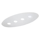 ROSSINI - RSSBUB003BGX53 PLAFONIERA 4 ELEMENTI BIANCA GX53 IP20