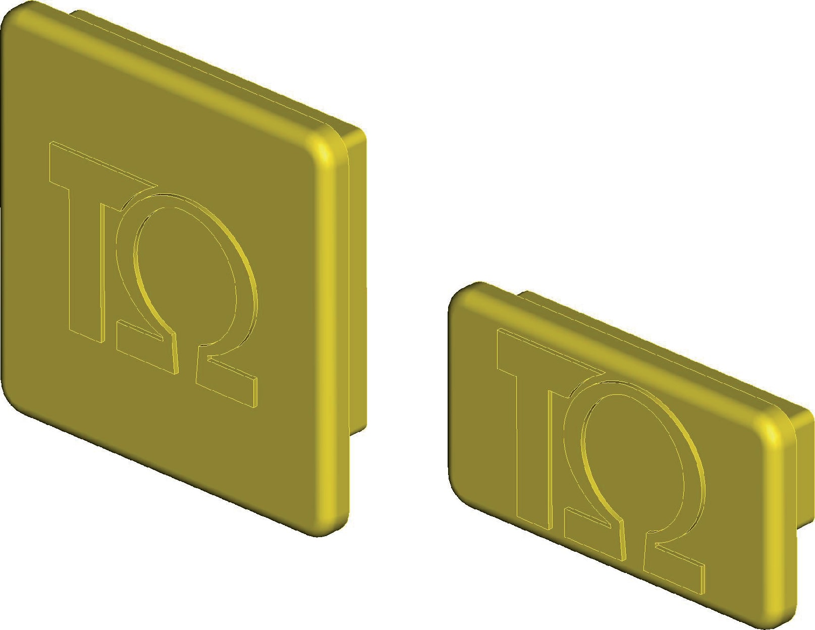 TEKNOMEGA SRL - TKGBUL1025 TAPPO PLASTICA X PROFILI PRF 41X41