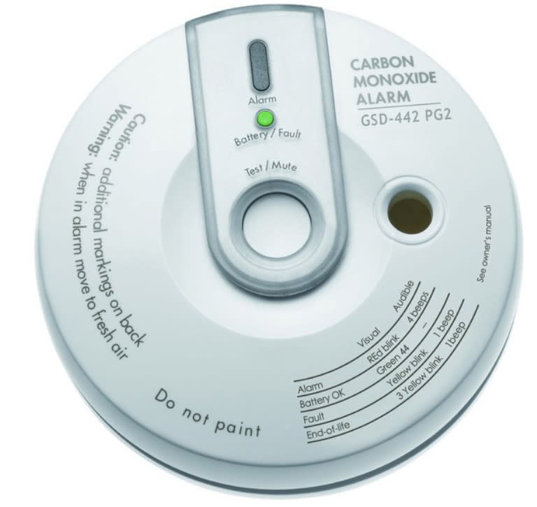 BENTEL SECURITY SR - BSYBW-COD Rilevatore di monossido di carbonio con