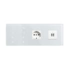 EELECTRON SPA - EEX9025GL10C01-B2L 9025 BEDSIDE PANEL-2 PRESE-SIN.BIANCO