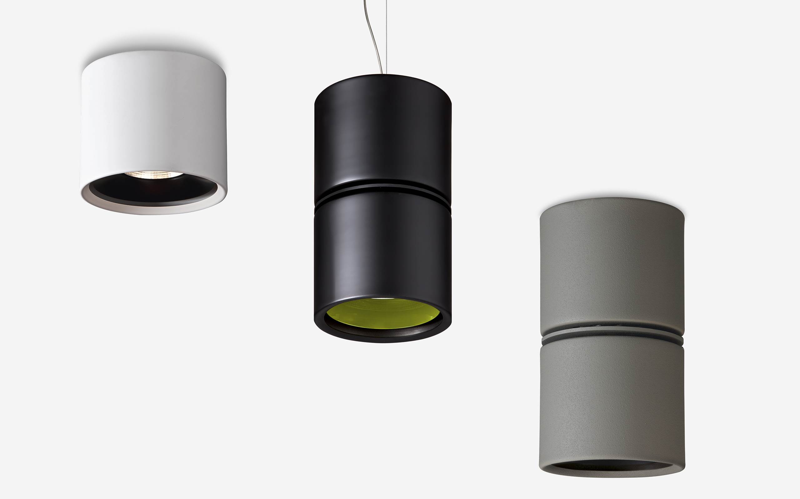 EXENIA SRL - EXE319516552 BILUX SOSP. DIR/IND 40+9W DALI NERO 8530