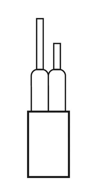 ROSSINI - RSSC.82-100 CAVO TRASPARENTE TONDO MULTIPOLARE 2X0,7