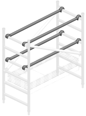 FACAL SRL - FAFC134-1326 CONFEZIONE 4 PROTEZIONI ORIZZONTALI MM.
