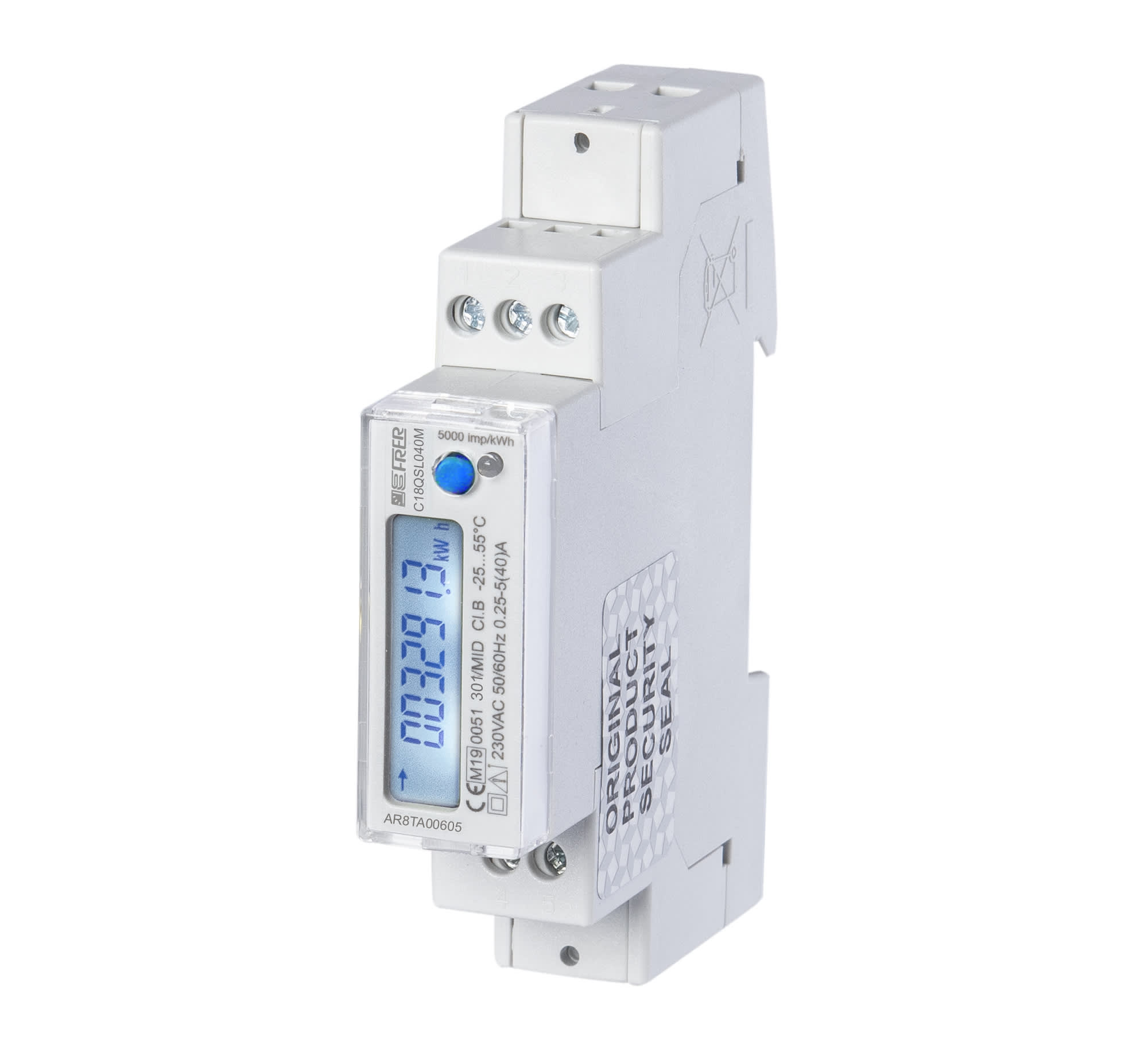 FRER SRL - FREC18QSL040MD3AI CONT.1MOD.LCD MON.230V 5(40)A MID+MODBUS