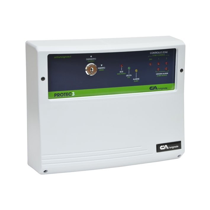 HILTRON LAND SRL - C1APROTEC3 CENTRALE ANTIFURTO 2 ZONE + 24H NON ESCL