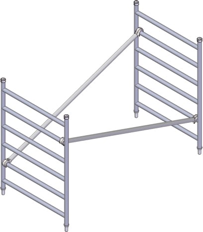 FACAL SRL - FAFC2-1122 ALZATA H. 1560 - 6 GRADINI TRAB. CAPO 2