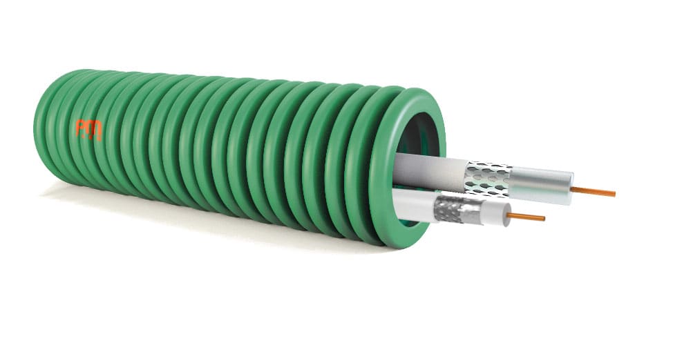PM FLEX SRL - PMPC3SAS ICTA25 VERDE + TV CL. A DIG + TV SAT BI