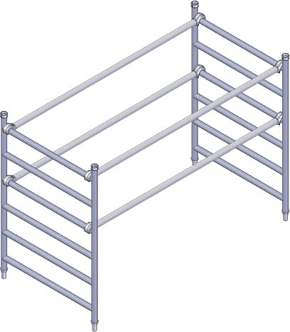 FACAL SRL - FAFC4-1326 PALCHETTO TERMINALE  H. 1560-6 GRADINI C
