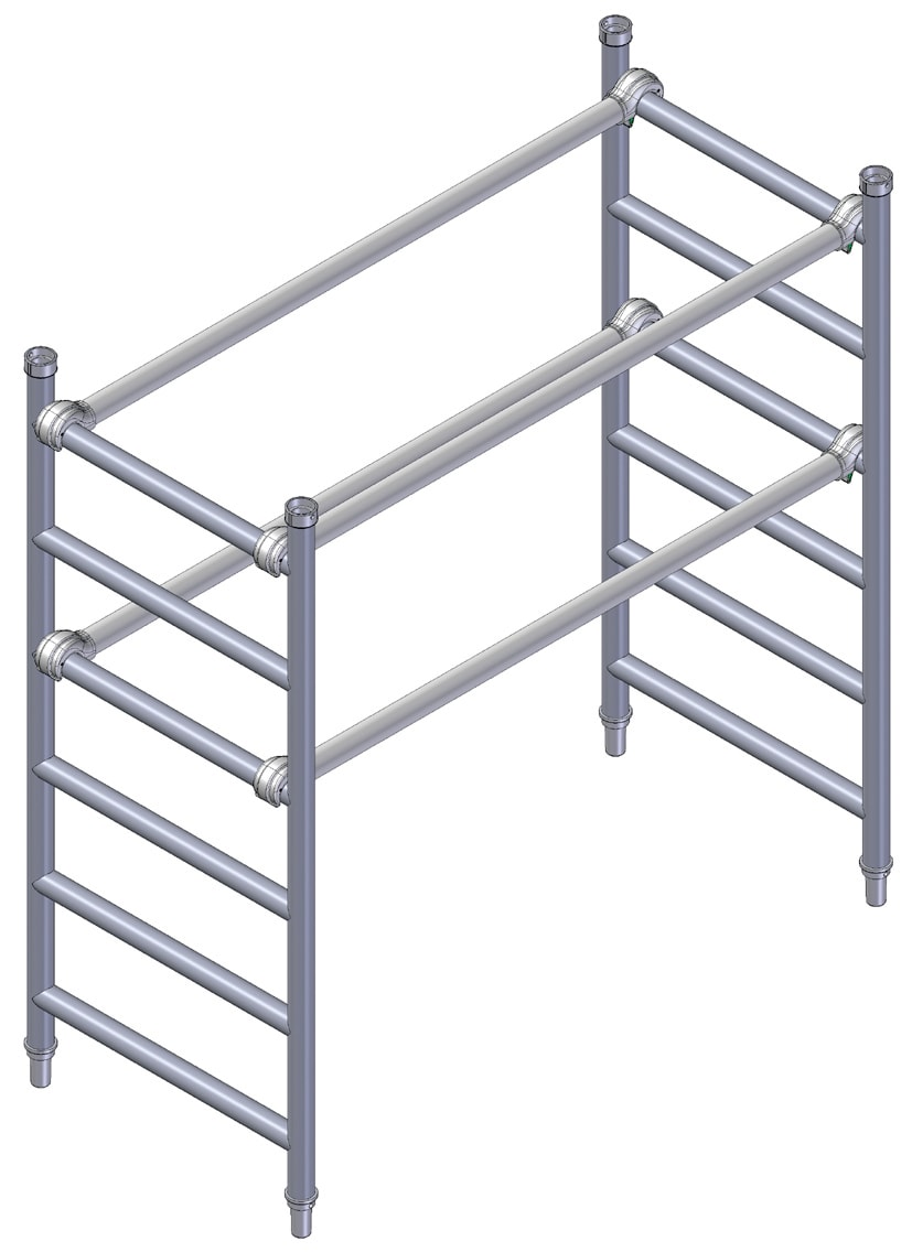 FACAL SRL - FAFC4-7515 PALCHETTO TERMINALE  H. 1560-6 GRADINI C