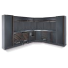 BM SPA - BMM045000031 ARREDI PRO D-3,5+2MT INOX CORNER+2ARMADI