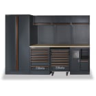 BM SPA - BMM045000002 ARREDI PRO 3MT PIANO WOOD + ARMADIO