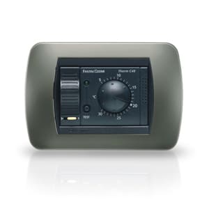 FANTINI COSMI SPA - FANC48C TERMOSTATO ELETTRONICO DA INCASSO SILVER