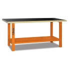 BM SPA - BMM056000401 BANCHI CON PIANO LEGNO 2MT ORANGE B-O