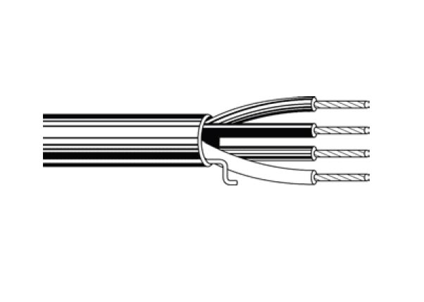 ITC INDUSTRIA TECNIC - ITCCA210BLM100 AUTOM.CANCELLI 2 X 1,00 PVC BLU MAT.100