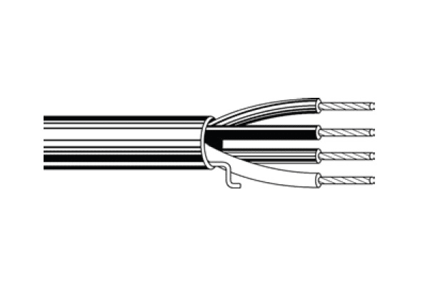 ITC INDUSTRIA TECNIC - ITCCA210BLM100 AUTOM.CANCELLI 2 X 1,00 PVC BLU MAT.100