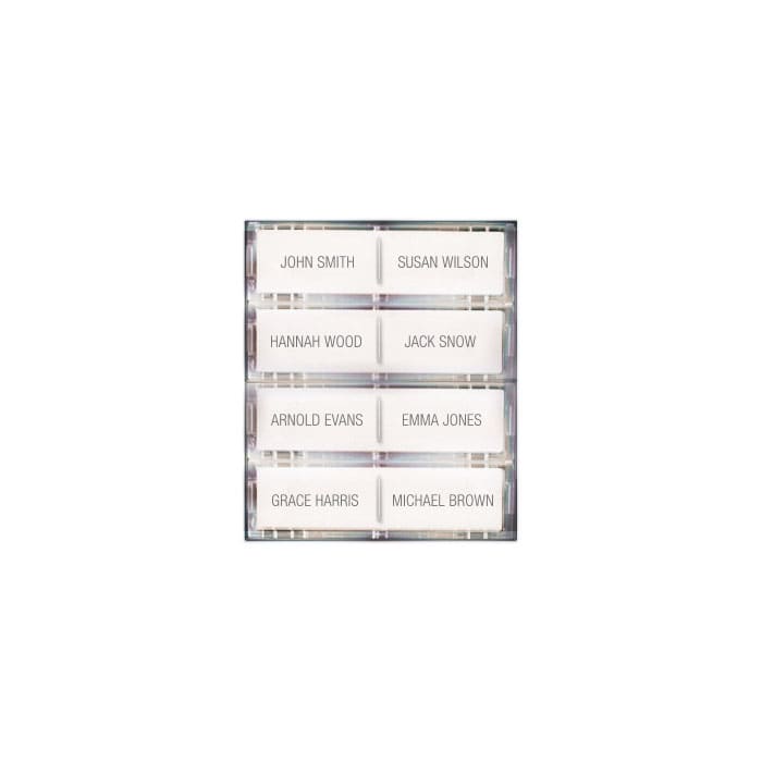 COMELIT GROUP SPA - COECA9212 4 PULSANTI DOPPI PER PULSANTIERA CIAO