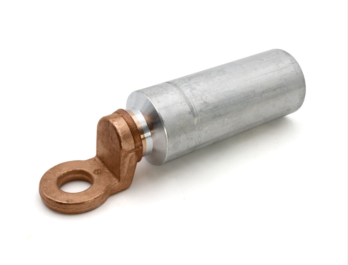 CEMBRE SPA - CEMCAA70-M8 CAPOCORDA AL/CU X CAVO ALL.70 MMQ VITE 8
