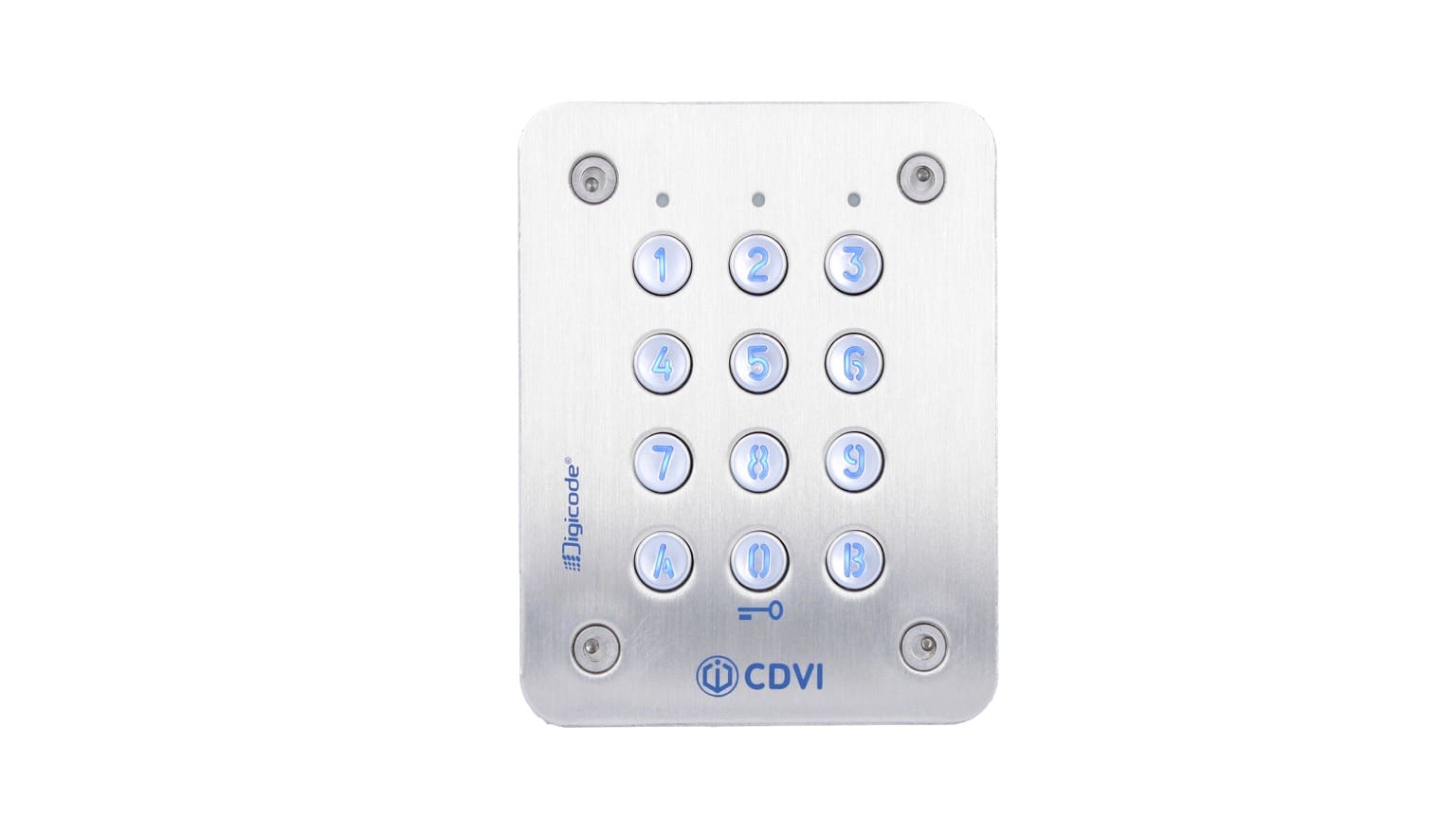 CDVI ITALIA SRL - CDVCAASE TASTIERA ACCIAIO INOX RETRO-ILLUM. 3 REL