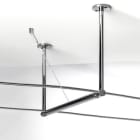 ROSSINI - RSSCAB501 KIT SOSTEGNO TESATA E DISTANZIATORE IN OTTONE CROMATO