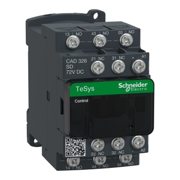 SCHNEIDER ELECTRIC - SNRCAD326SD CONT. AUX. BASSO ASSORB.