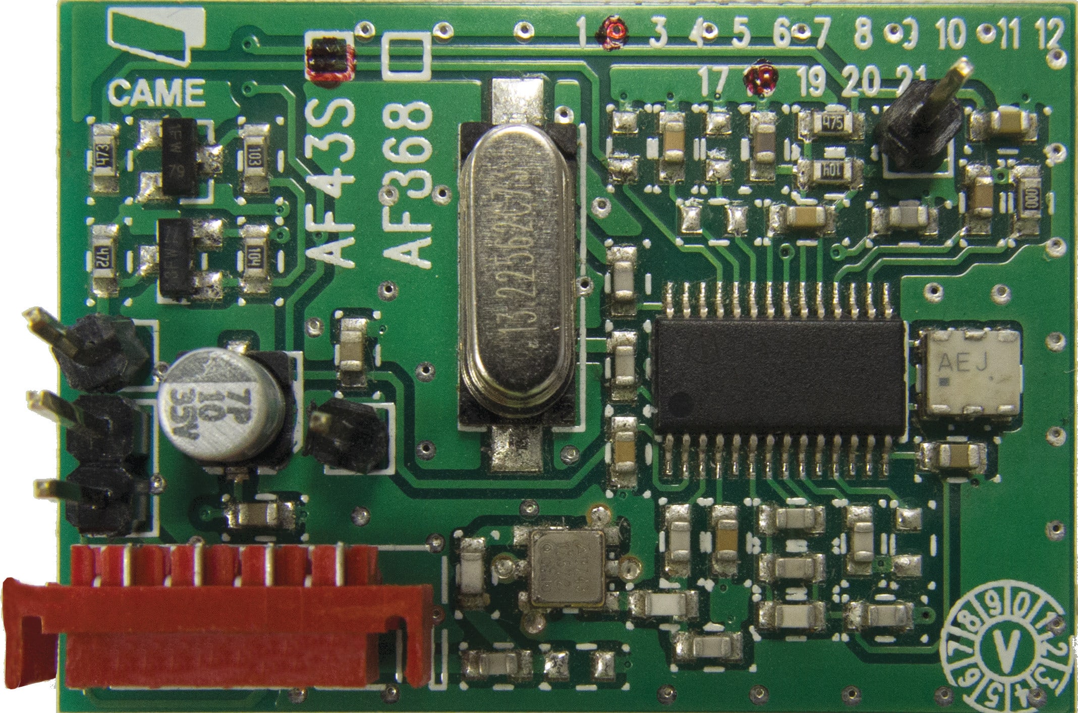 CAME SRL - CMC001AF43S SCHEDA RADIOFREQUENZA 433,92 MHZ