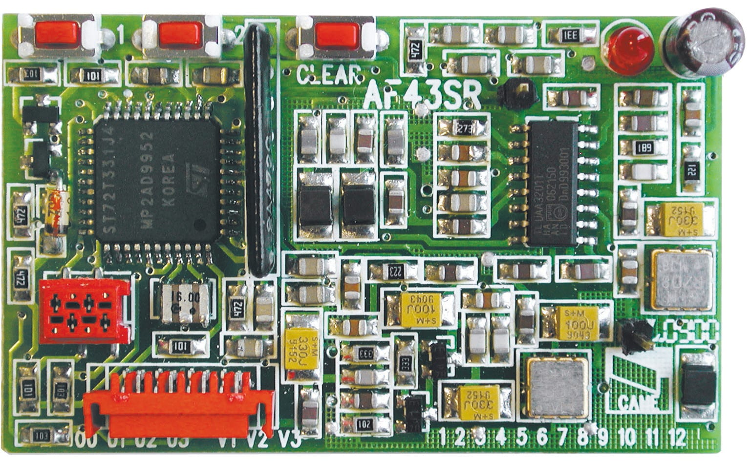 CAME SRL - CMC001AF43SR SCHEDA RADIOFREQUENZA 433,92 MHZ