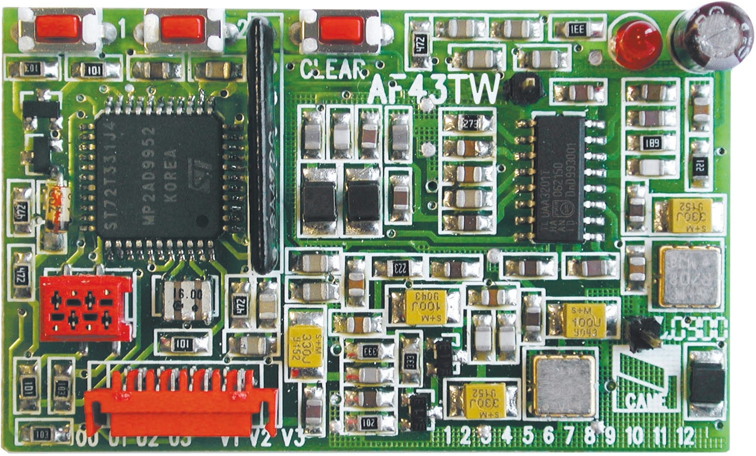 CAME SPA - CMC001AF43TW SCHEDA RADIOFREQUENZA 433,92 MHZ
