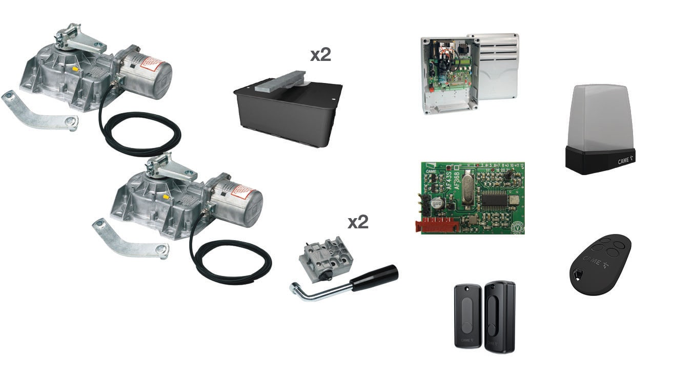 CAME SRL - CMC001U1901ML KIT INTERRATO FROG 3,5M 230V 2 MOT