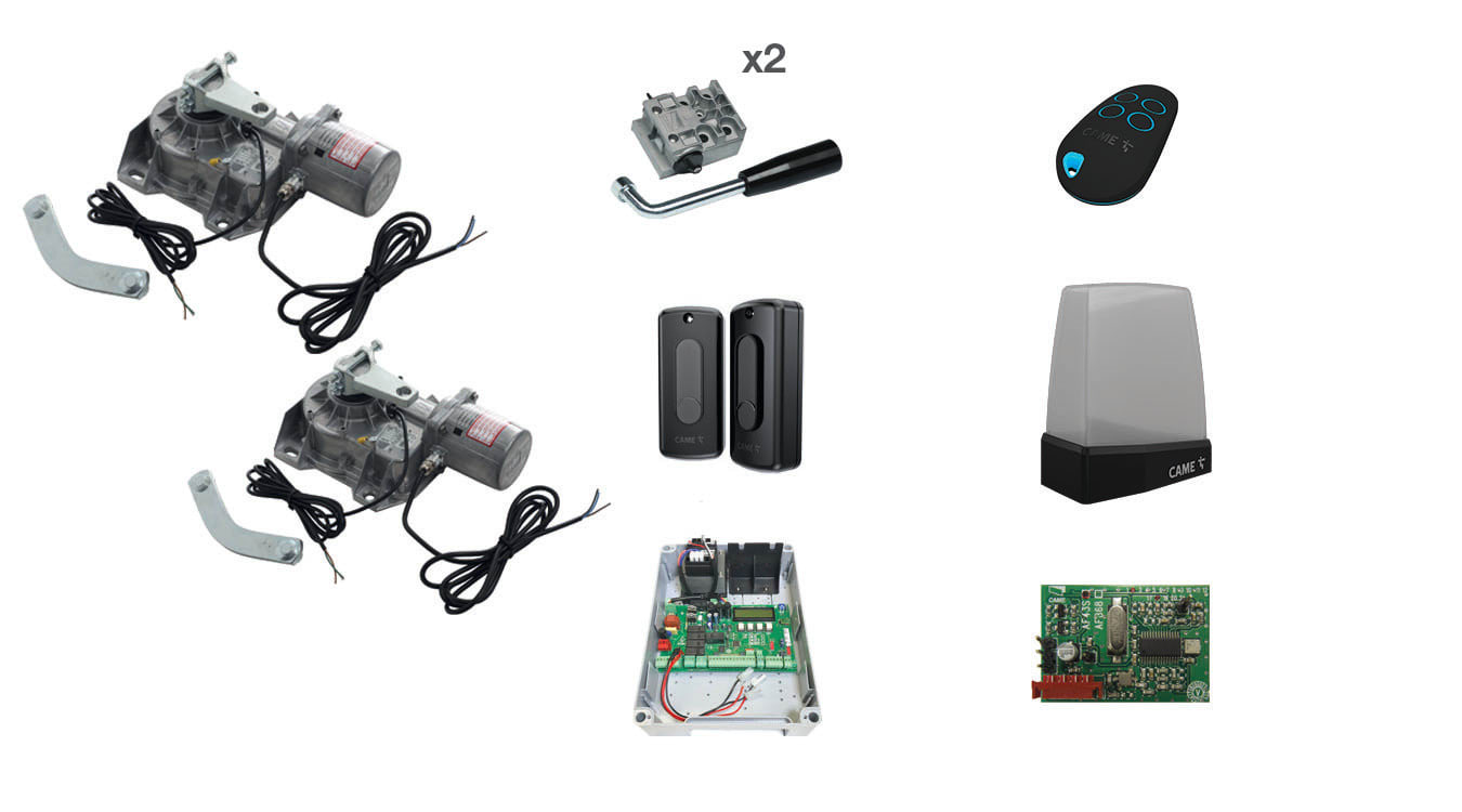 CAME SRL - CMC001U1924 KIT INTERRATO FROG 3,5M 230V 2 MOT ENC