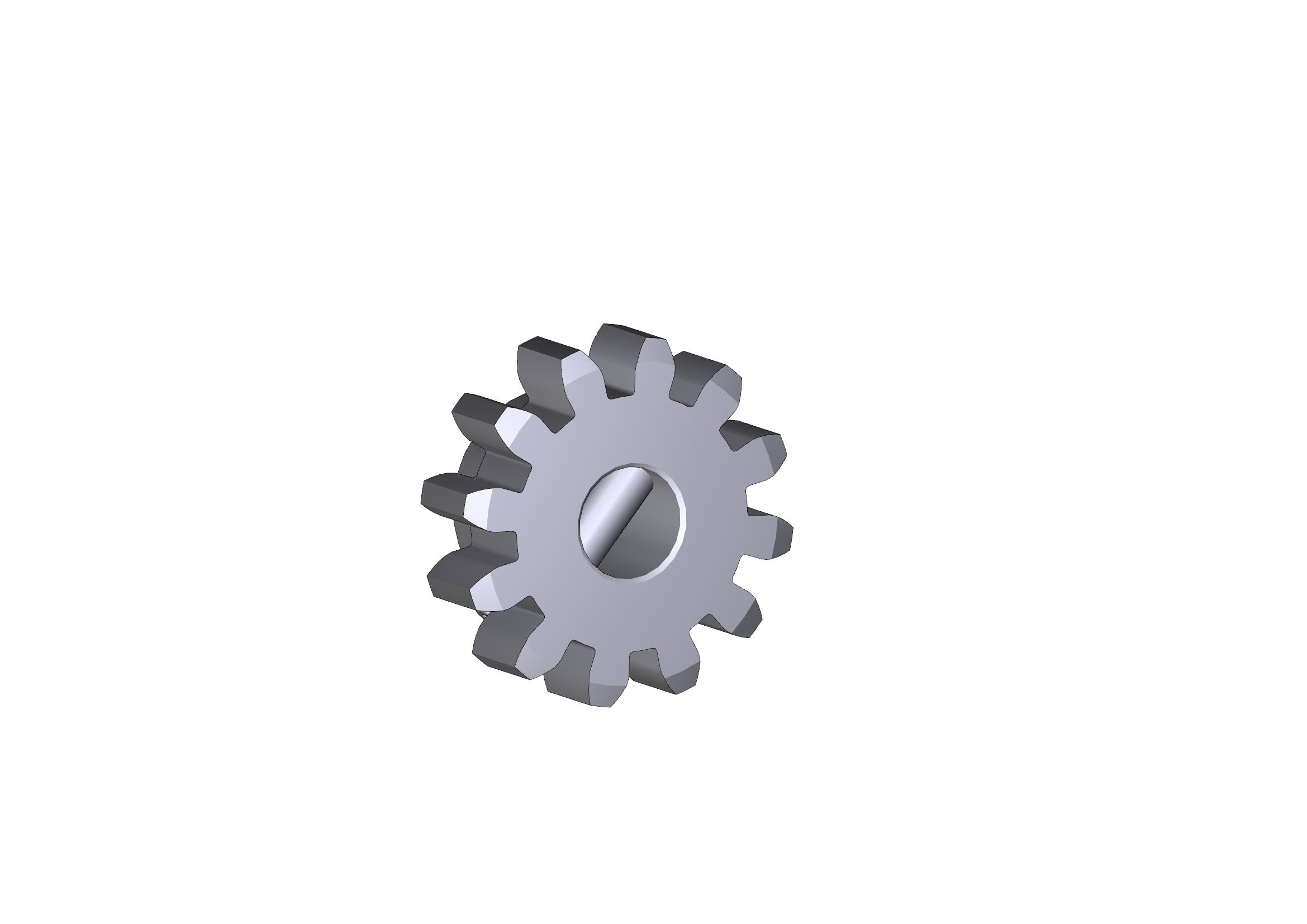 CAME SPA - CMC119RIBK010 PIGNONE BK BKS M=6 Z=12