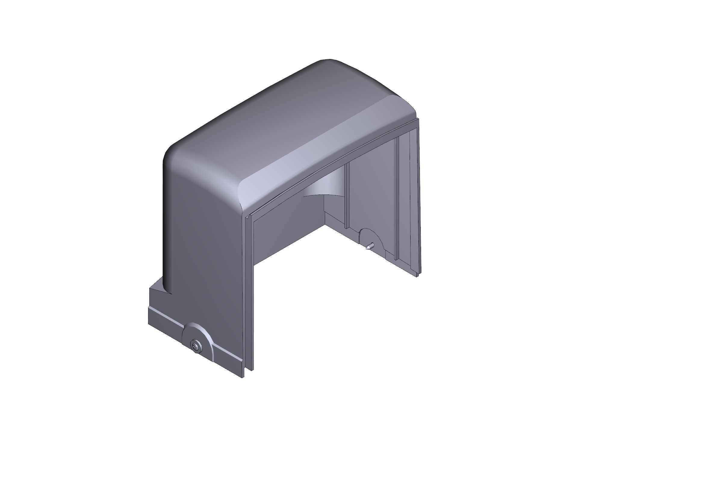 CAME SRL - CMC119RIBX003 COPERCHIO MOTORIDUTTORE - BX