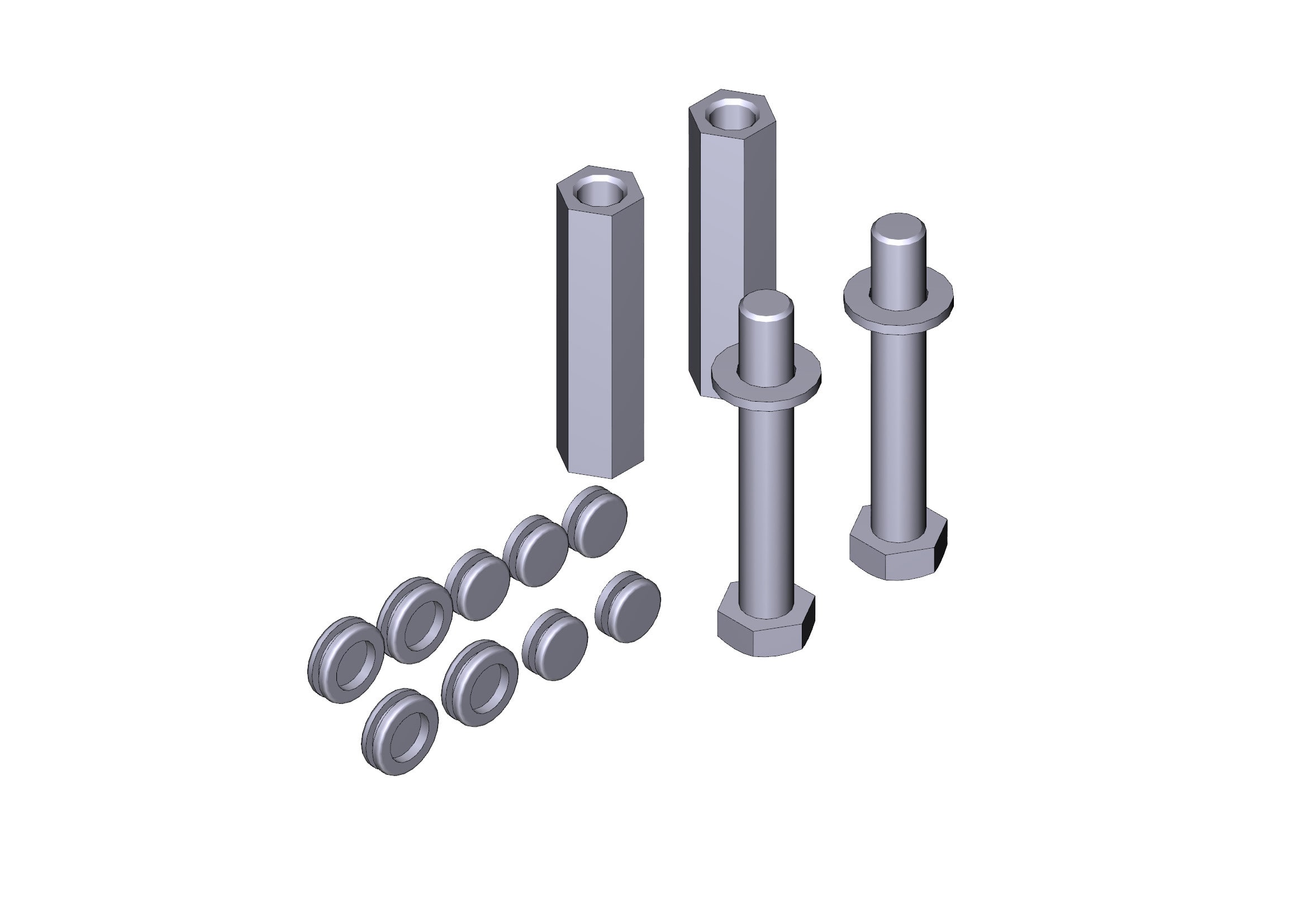 CAME SRL - CMC119RIBX056 CONFEZIONE BULLONERIA BX-243
