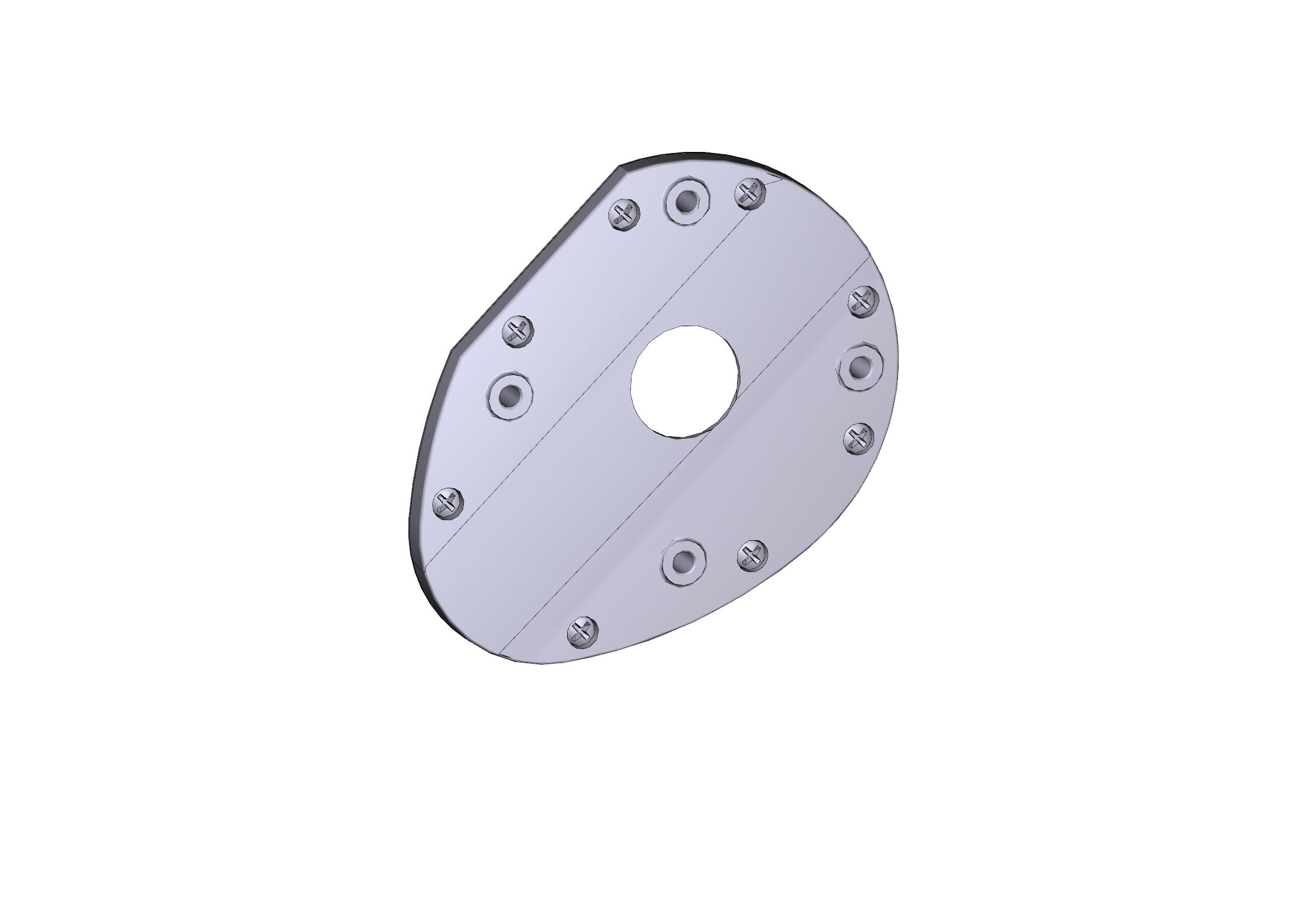 CAME SRL - CMC119RICX026 FLANGIA SINISTRA - C-BX