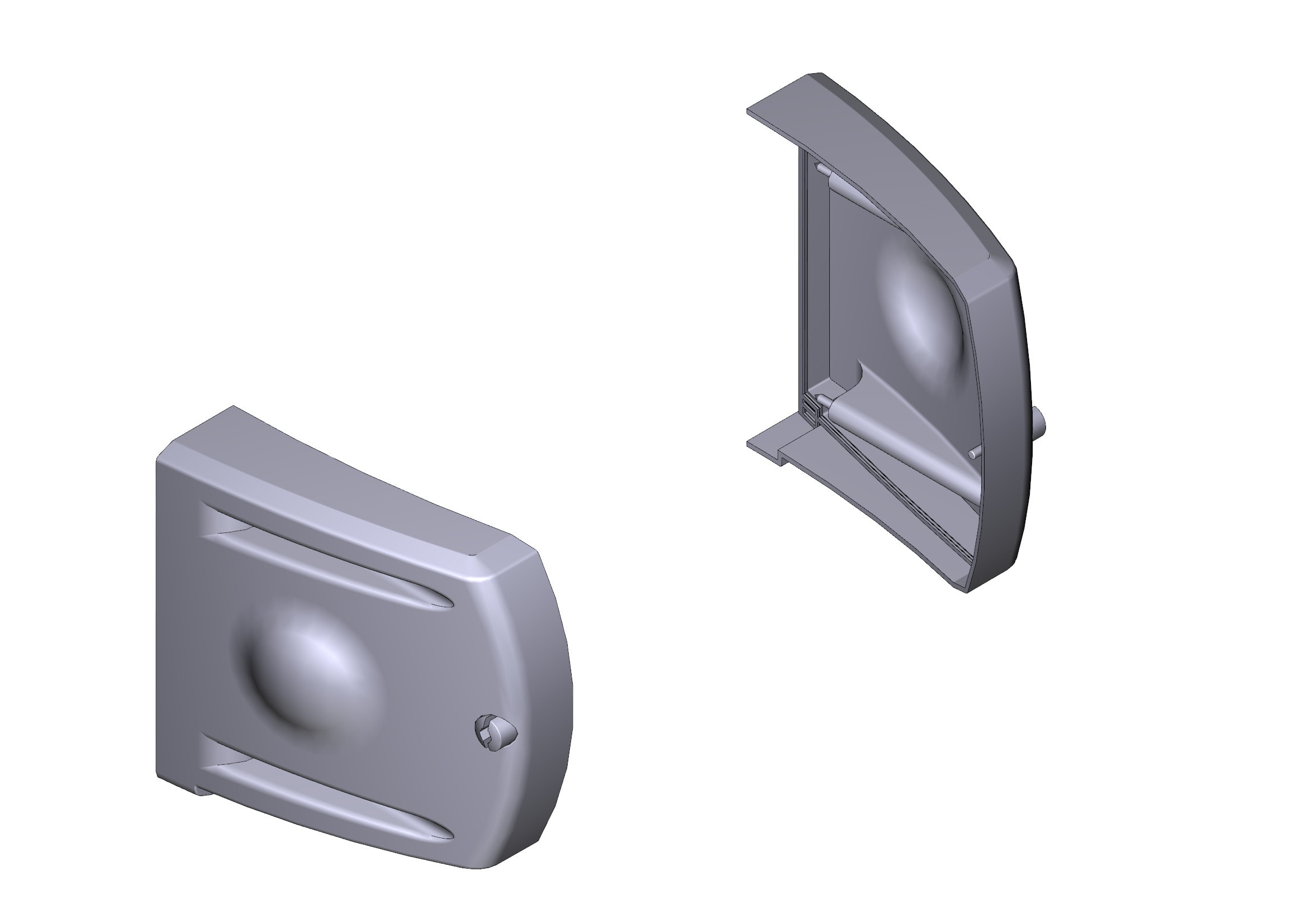 CAME SRL - CMC119RID359 TAPPI LATERALI FE40 STANDARD-VELOCE