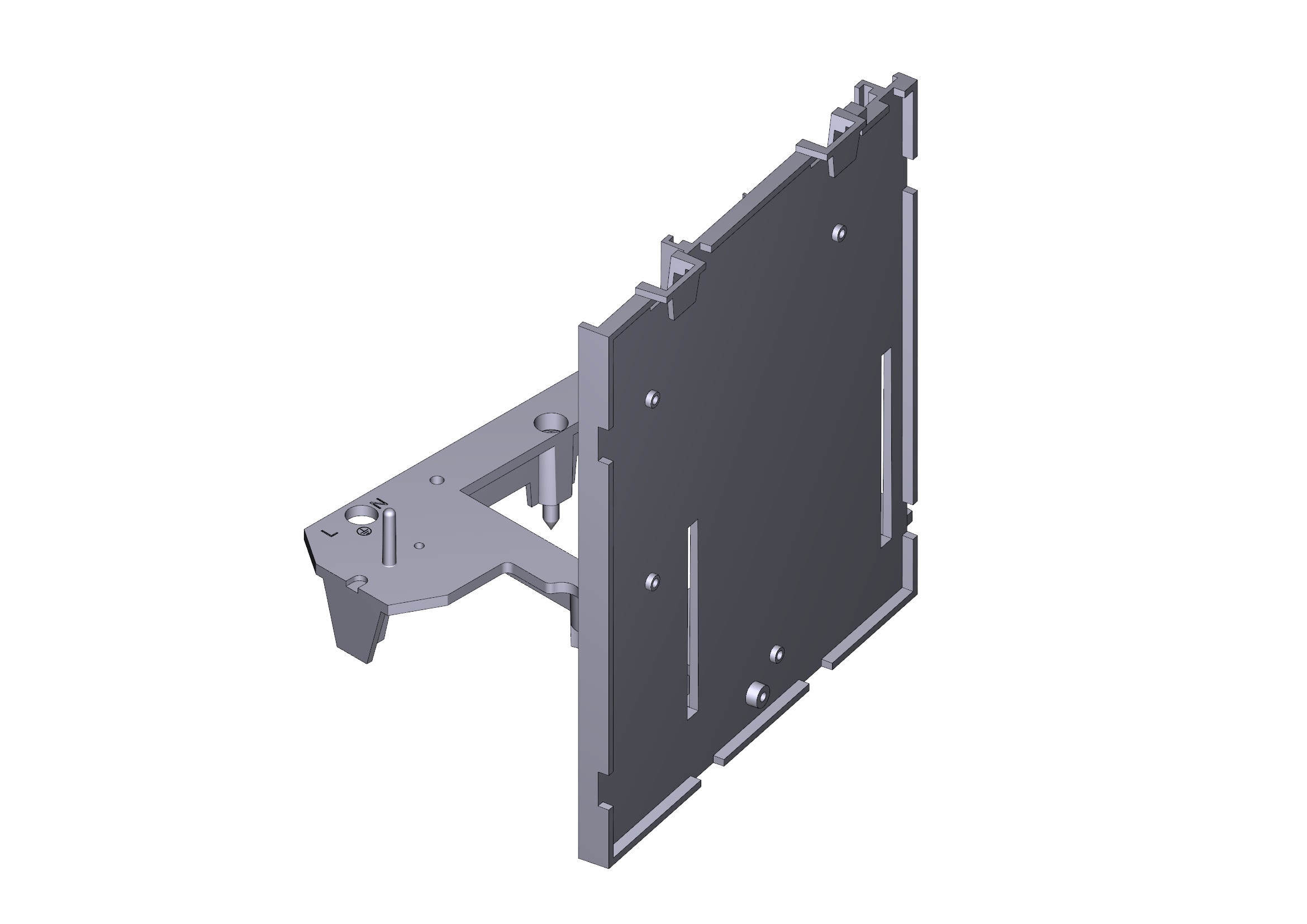 CAME SRL - CMC119RID381 SUPPORTO SCHEDA-TRASFORMATORE FAST40