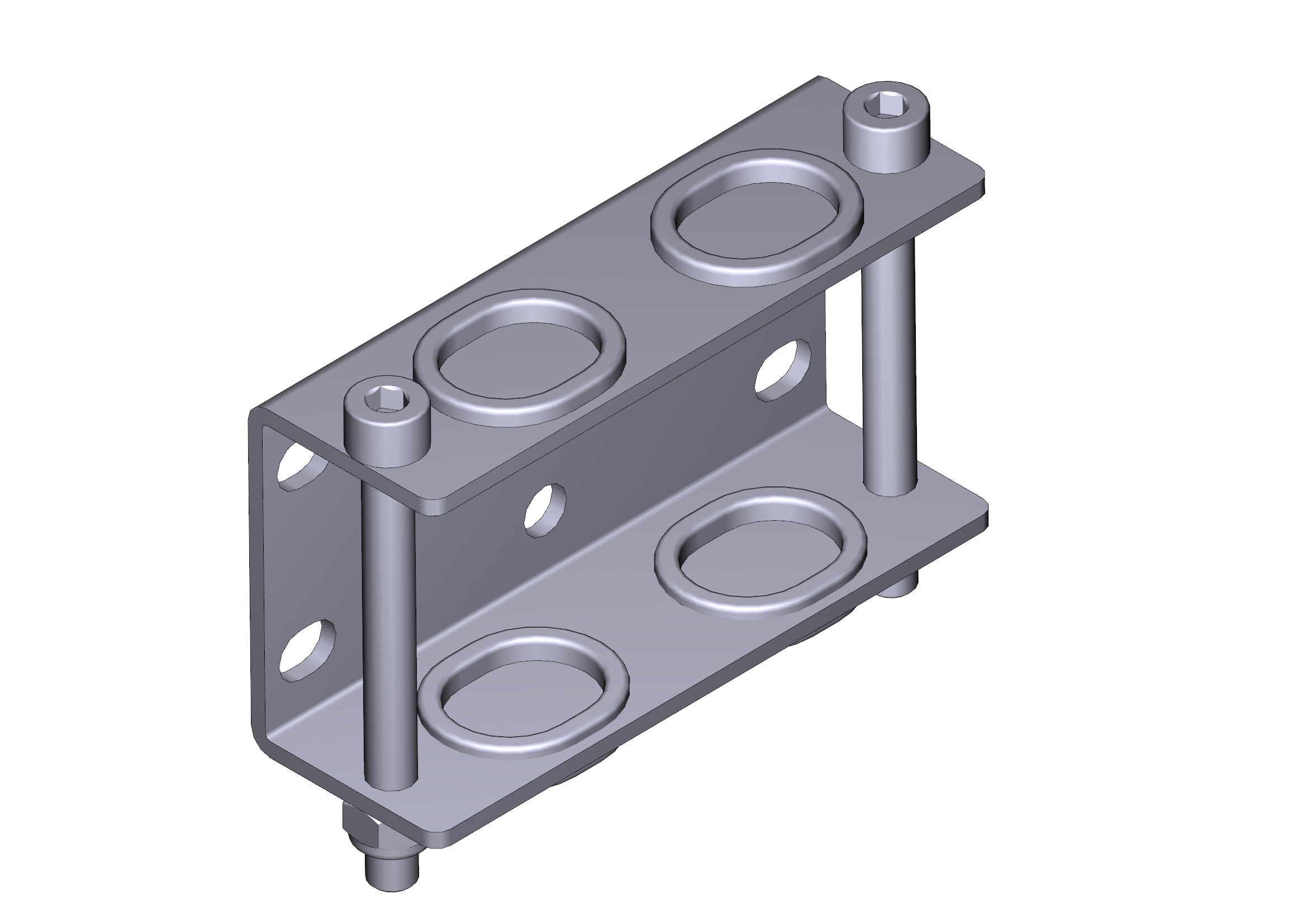 CAME SPA - CMC119RID441 STAFFA DI FISSAGGIO OPB-FTX-FTL