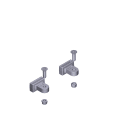 CAME SPA - CMC119RID480 PATTINO DI SCORRIMENTO VOILA 2PZ