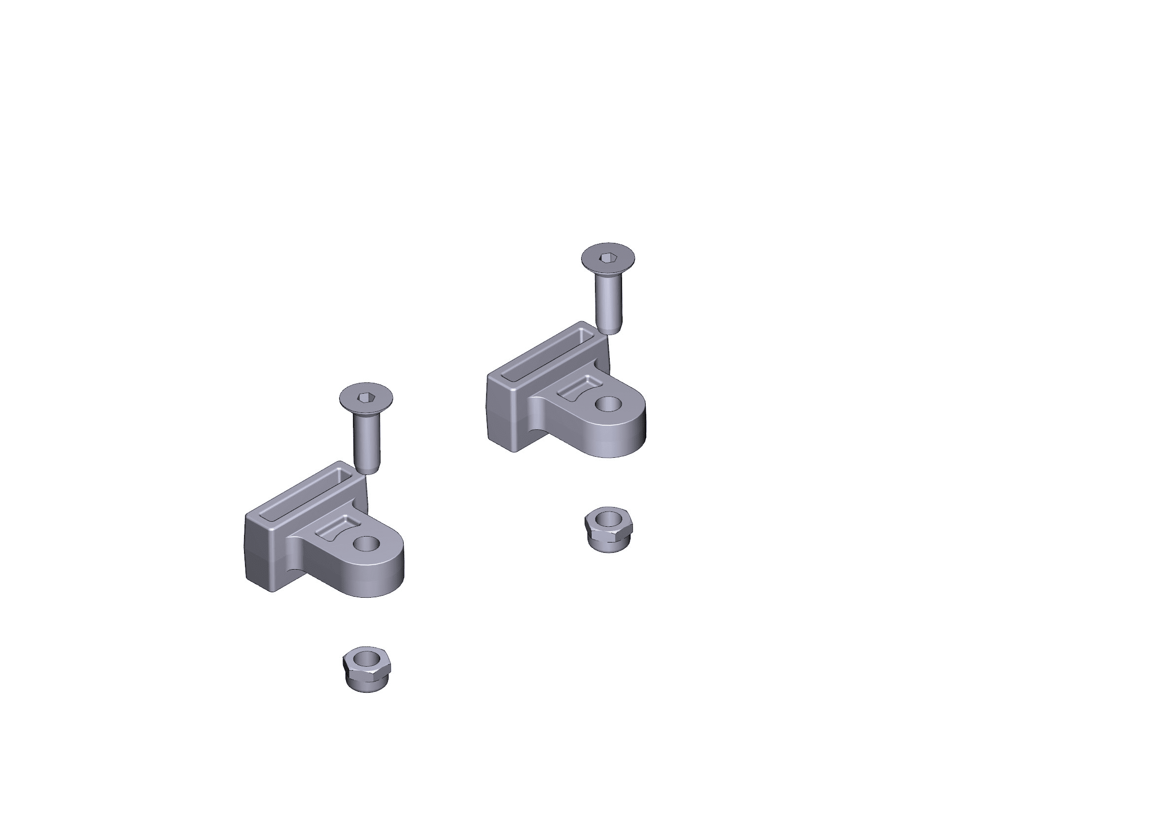 CAME SRL - CMC119RID480 PATTINO DI SCORRIMENTO VOILA 2PZ
