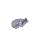 CAME SRL - CMC119RIE052 LEVA SBLOCCO EMEGA-EM40
