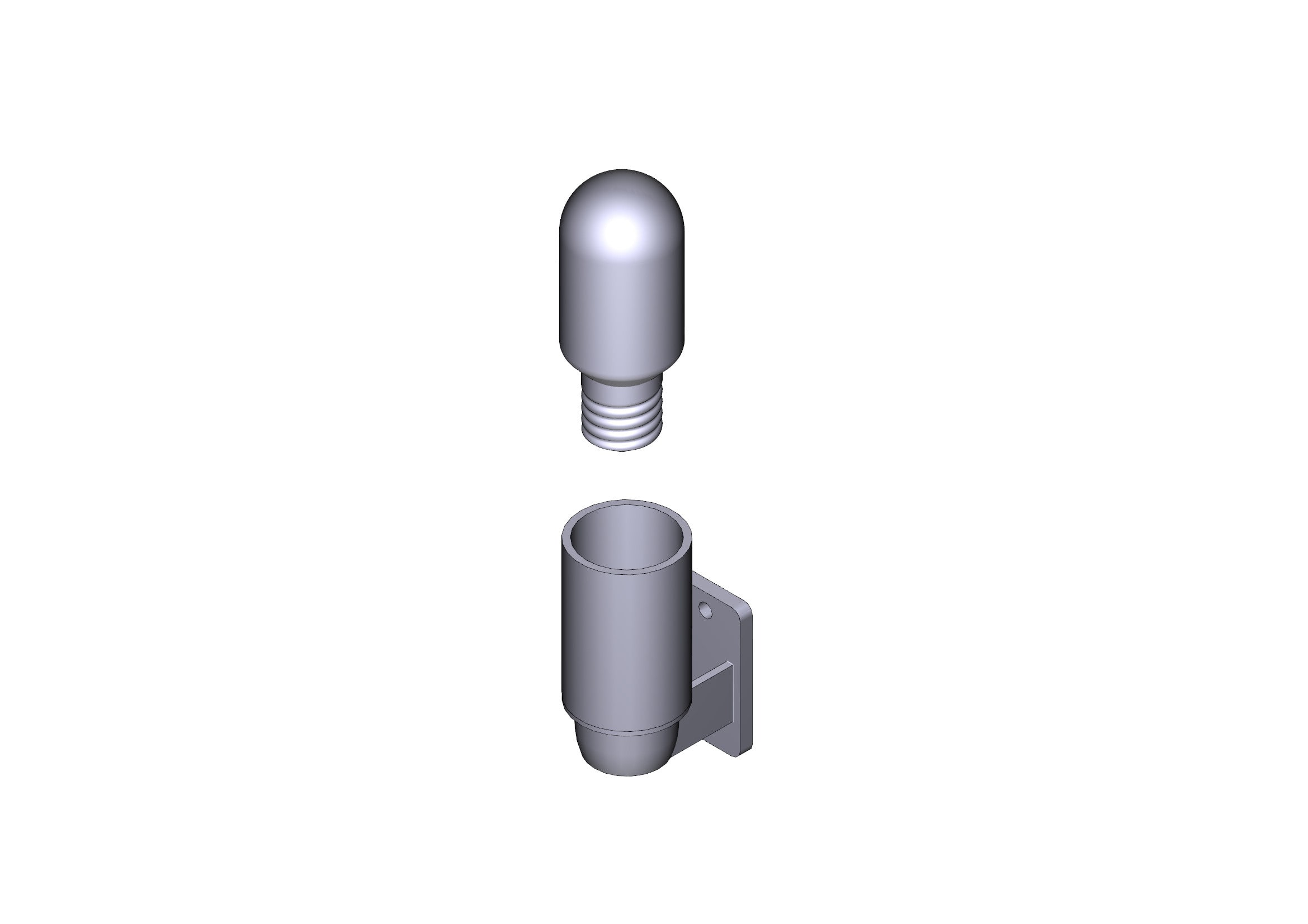 CAME SRL - CMC119RIE068 PORTA LAMPADA - EMEGA