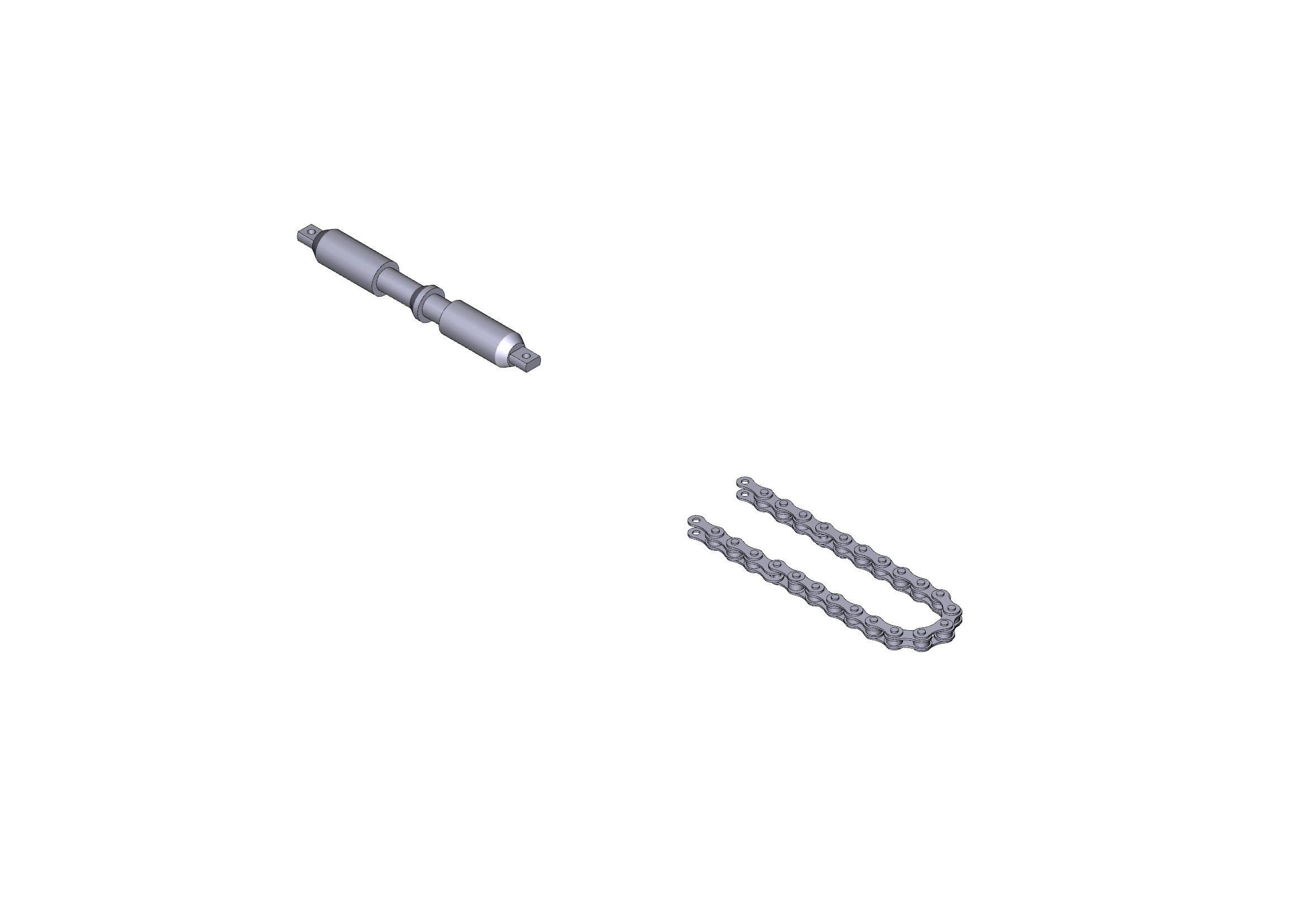 CAME SPA - CMC119RIE117 CATENA TRASMISSIONE - V0682 L=6,7M
