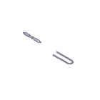 CAME SRL - CMC119RIE117 CATENA TRASMISSIONE - V0682 L=6,7M
